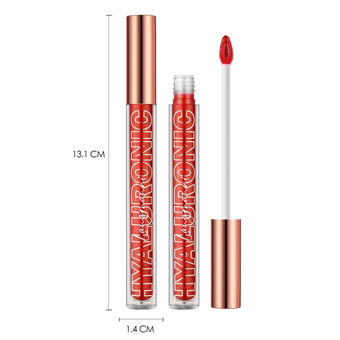Hyaluronic Acid Lip Gloss - 8-Color Shimmering Lip Tint
