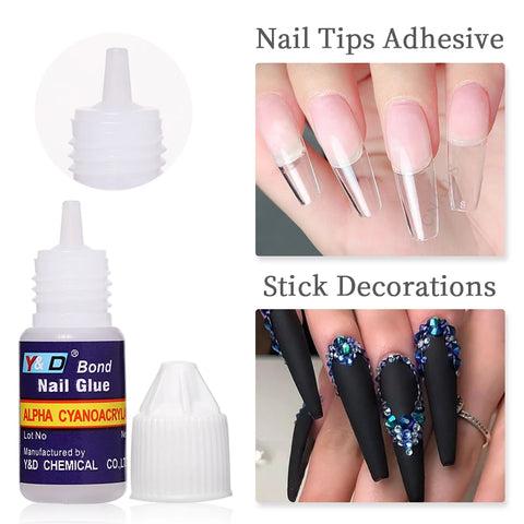 BORN PRETTY Fast Dry Nail Glue for False Nail Tips