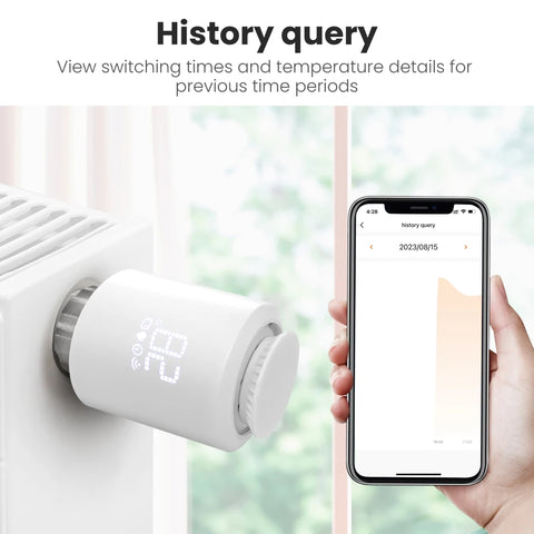 AVATTO Tuya ZigBee Smart TRV Thermostat
