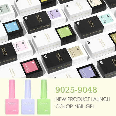 Nieuwe aankomst CANNI CC2 HEMA GRATIS Color Nail Gel Polish 9ml 