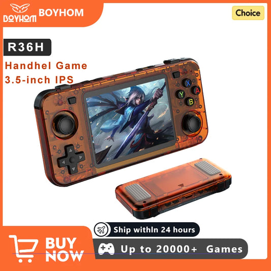 BOYHOM New R36H Handheld Game Console