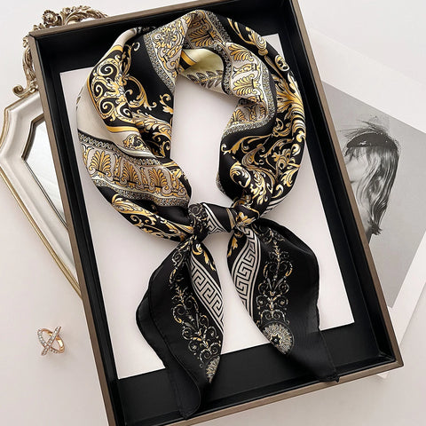 Luxury Silk Feeling Scarf for Women