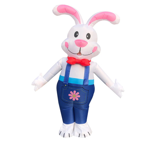 Easter Bunny Inflatable Costume for Adult
