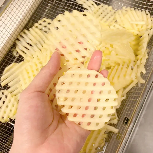 Aardappelsnijder, aardappelroostermes - Groentesnijder Gadgets 