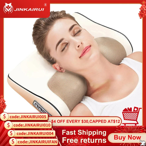 Cervical Shiatsu Neck Massager Pillow