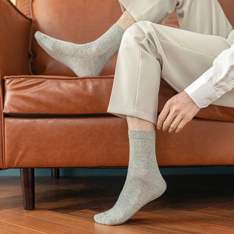 10 paar katoenen businesssokken voor heren 