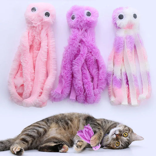 Cute Octopus Cat Toys for Kittens and Young Cats