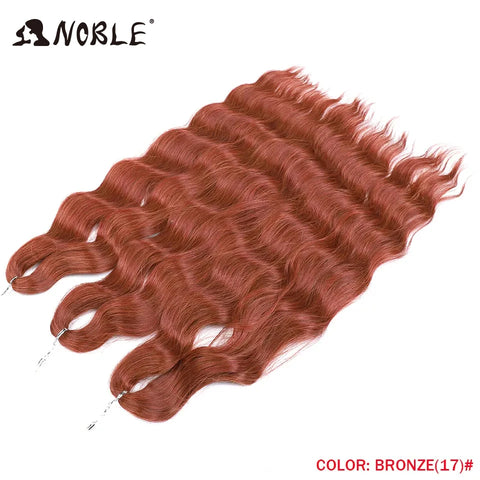 Noble Hair Synthetic Loose Deep Wave 24" Braiding Hair Extensions
