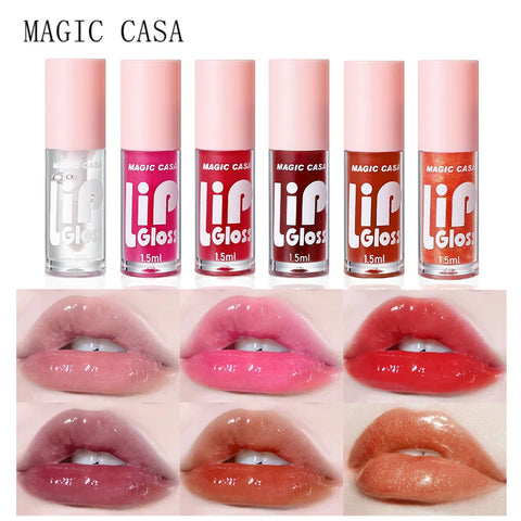MAGIC CASA 6pcs/set Hydrating Jelly Lip Oil