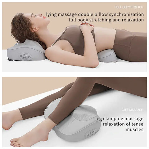 Upgraded 2 In 1 Neck Massager Pillow