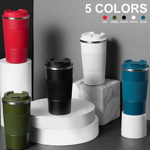380ml 510ml Stainless Steel Coffee Cup Thermal Mug - Insulated Travel Mug