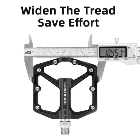 ROCKBROS Ultralight Aluminum Alloy Anti-Slip Bike Pedals for Mountain and Road Cycling