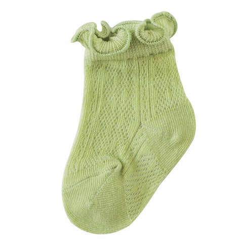 Floral Lace Baby Girl Socks