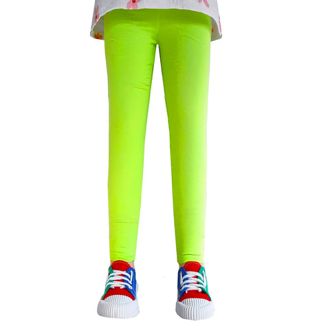 Spring Leggings for Girls 2024 - Slim Candy Color Pants