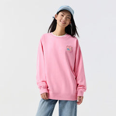 Semir 2024 Women's Mid-Length Embroidered Sweatshirt