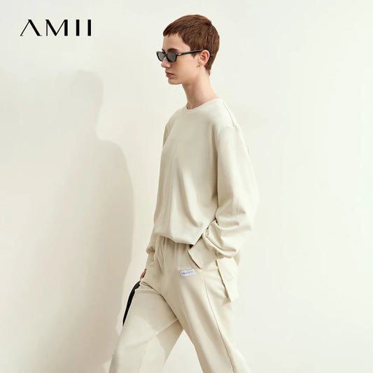 Amii Minimalism Hoodies for Women - Autumn 2025