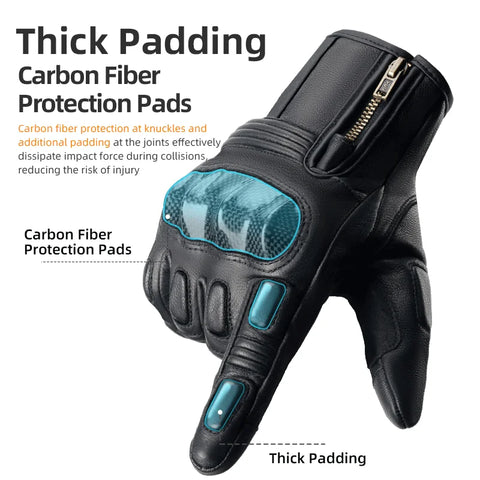 ROCKBROS Full Finger Racing Handschoenen - Tactische Motor- en Fietsbescherming