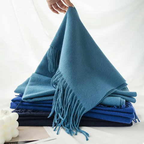 62 Color Winter Cashmere Scarf for Women