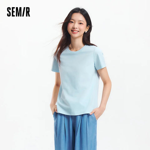 Semir dames T-shirt met korte mouwen en vochtafvoerend effect 