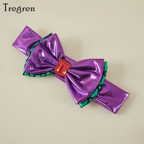 Tregren Toddler Mermaid Bikini Set with Headband