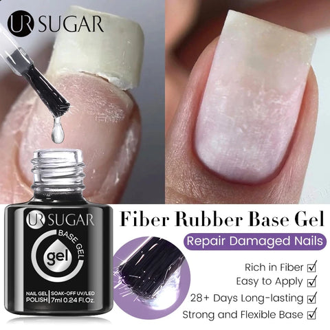 UR SUGAR 7ML Fiber Rubber Base Gel