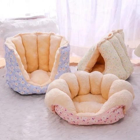 Warm and Cozy Cat Bed for Purr-fect Winter Snuggles
