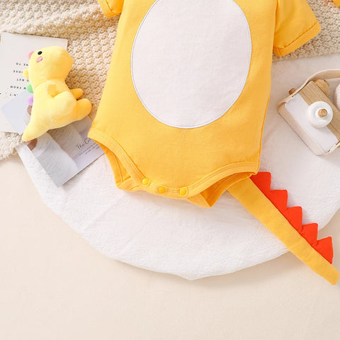 Tregren Baby Dinosaur Costume Romper with Hat Set