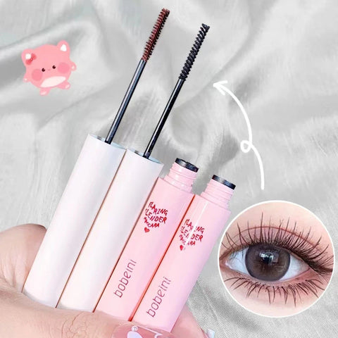 Ultra-Fine Brush Mascara – Lengthening Waterproof Formula for Lush Eyelashes
