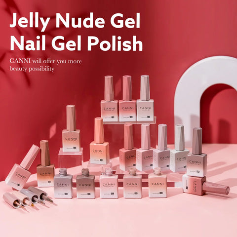 CANNI 9ml Nagelgellak - HEMA GRATIS, Transparant Nude Roze