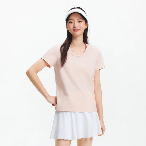 Semir dames T-shirt met korte mouwen en vochtafvoerend effect 