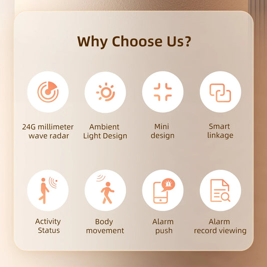 AVATTO Tuya WiFi Human Presence Sensor