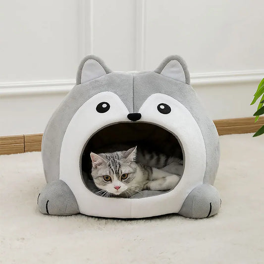 Very Soft Cat Bed - Cozy Pet Basket for Cats and Small Dogs