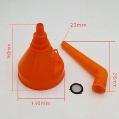 Refueling Funnel with Filter for Motorcycles and Cars – Essential Tool for Easy Refueling