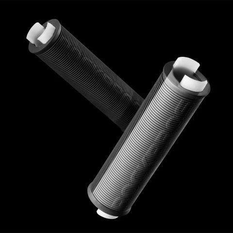 ROCKBROS Bicycle HandleBar Grips - Soft Rubber MTB Mountain Bike Grips with Dustproof Cover and Aluminum Alloy Lock Ring