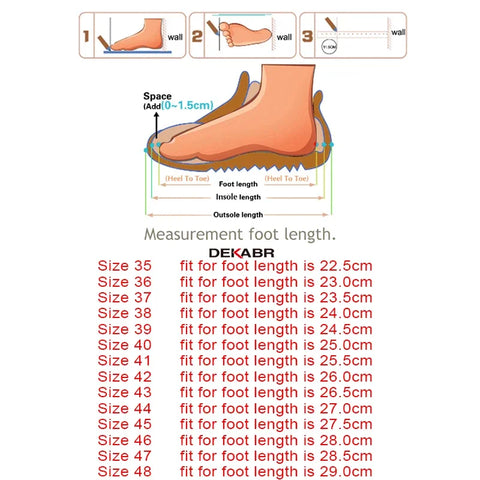 DEKABR Heren Casual Slip-on Loafers