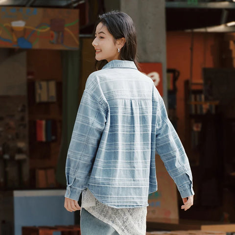 Semir Denim Shirt Dames Oversize Lente 2025 