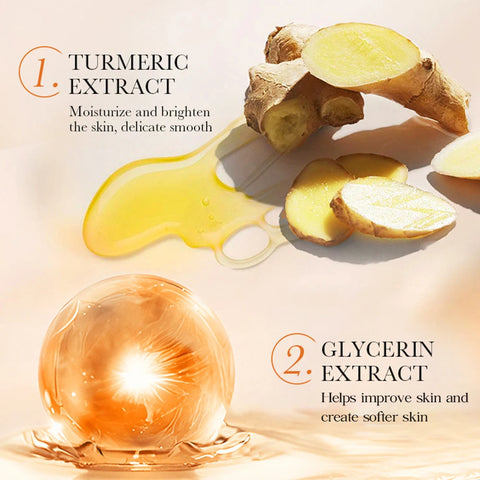Turmeric Whitening Face Cream - Youthful Skin, Wrinkle Removal, and Brightening Moisturizer