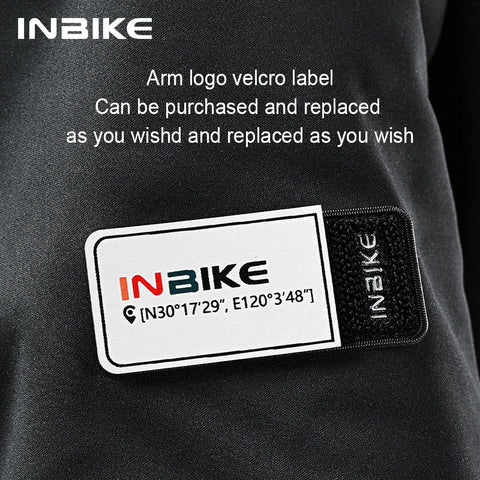 INBIKE Men's Winter Cycling Jacket - Windproof Softshell Thermal Bike Clothing