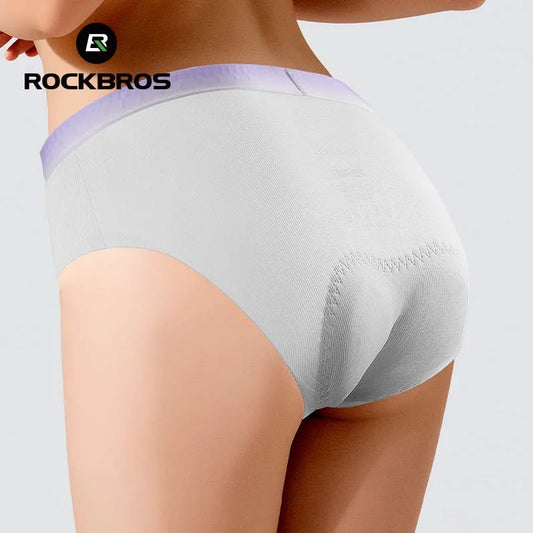 ROCKBROS Women's Padded Cycling Underwear - Comfortable MTB Bicycle Shorts
