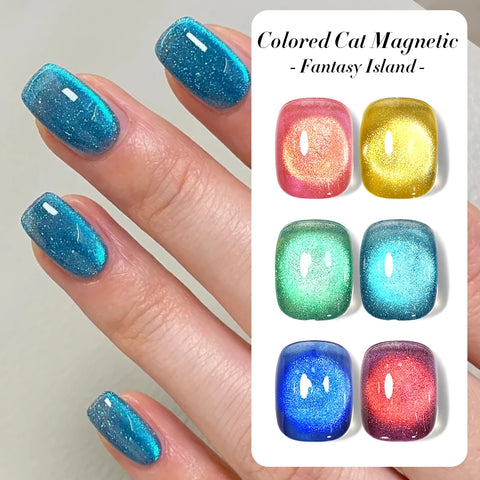 BORN PRETTY Fantasy Colored Cat Magnetic Gel Nail Polish 10ml