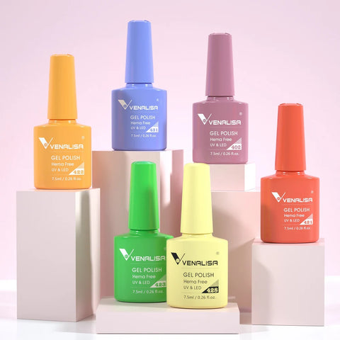 Venalisa 7.5ml Nail Gel Polish - 60 Colors Hema Free