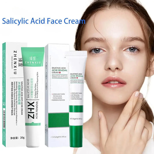 20g Salicylic Acid Shrink Pore Cream for Smooth Skin and Blackhead Removal