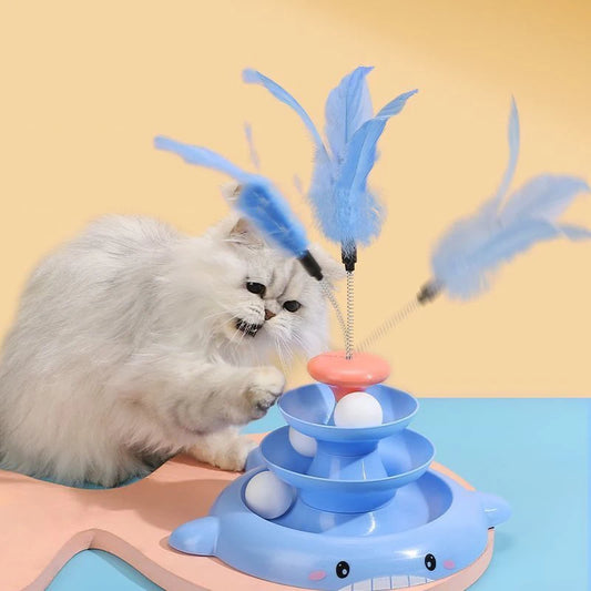 Self-Amusement Cat Turntable Toy