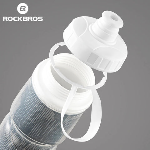 ROCKBROS 750ml Insulated Water Bottle – Ideal for Cycling, Hiking, and Outdoor Activities