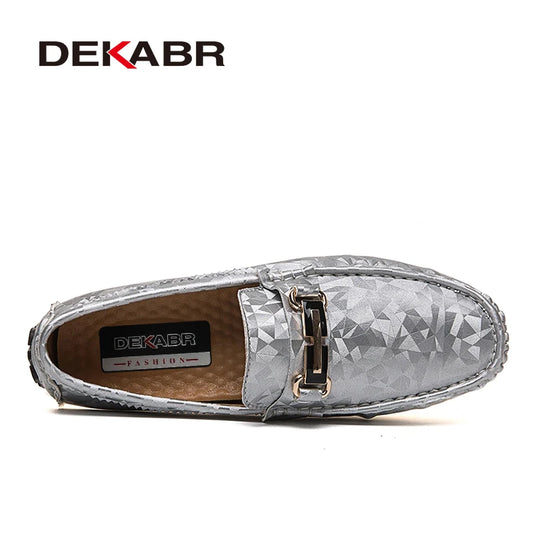DEKABR Luxus-Loafer für Herren – handgefertigte Slip-On-Schuhe für formelle Anlässe 