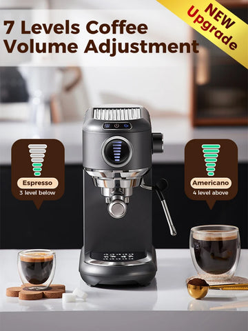 Cafelffe 4-in-1 koffiezetapparaat: warme en koude espressomachine