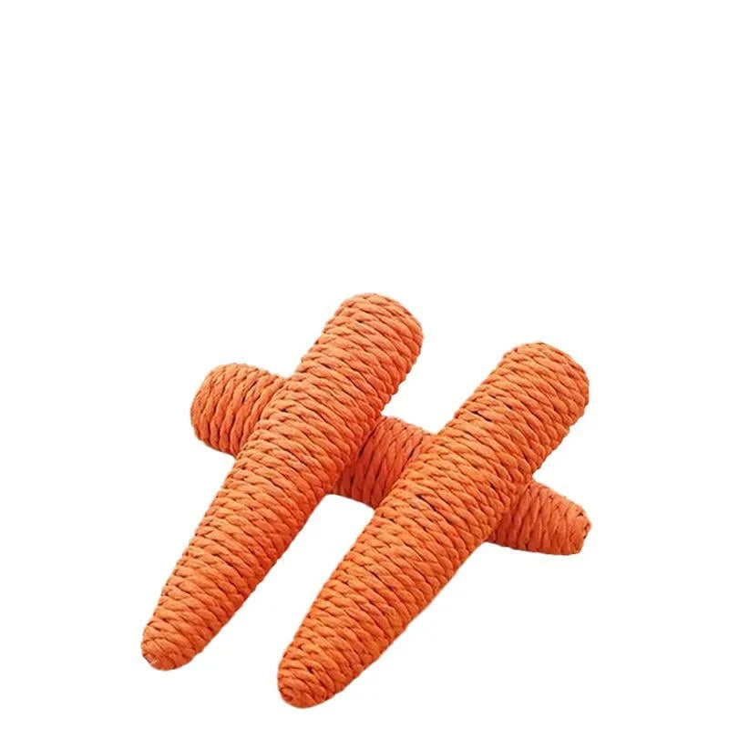 Audible Carrot Tickling Cat Stick
