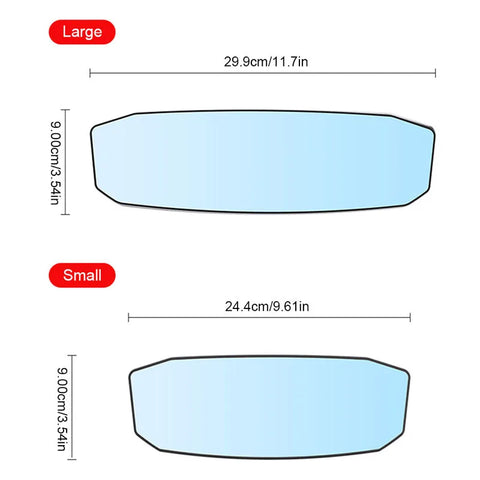 SEAMETAL Car Baby Mirror - Wide Angle & Anti-Glare