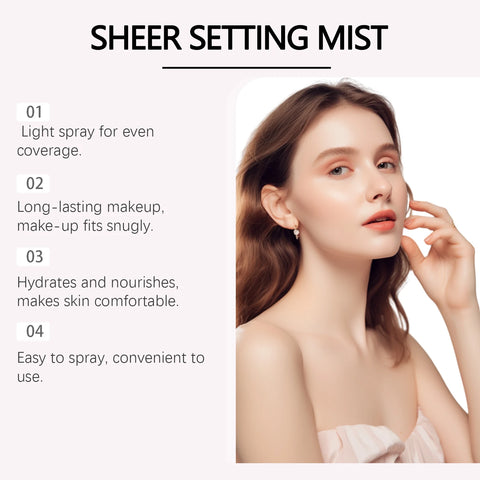 Hoygi SPF 50+ Setting Spray - Oil Control & Matte Finish