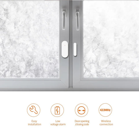 TAIBOAN Wireless 433mhz Door Window Alarm Sensor